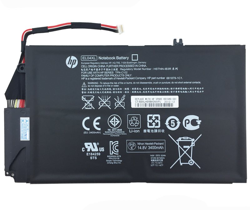 HP EL04XL Battery 681949-001 For HP Envy 4-1101SS 4-1101TU 4-1101TX