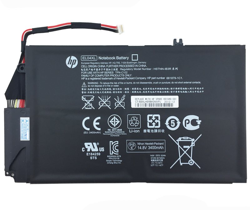 TPN-C102 HP EL04XL Battery For HP Envy 4-1115DX 4-1115TU 4-1115TU
