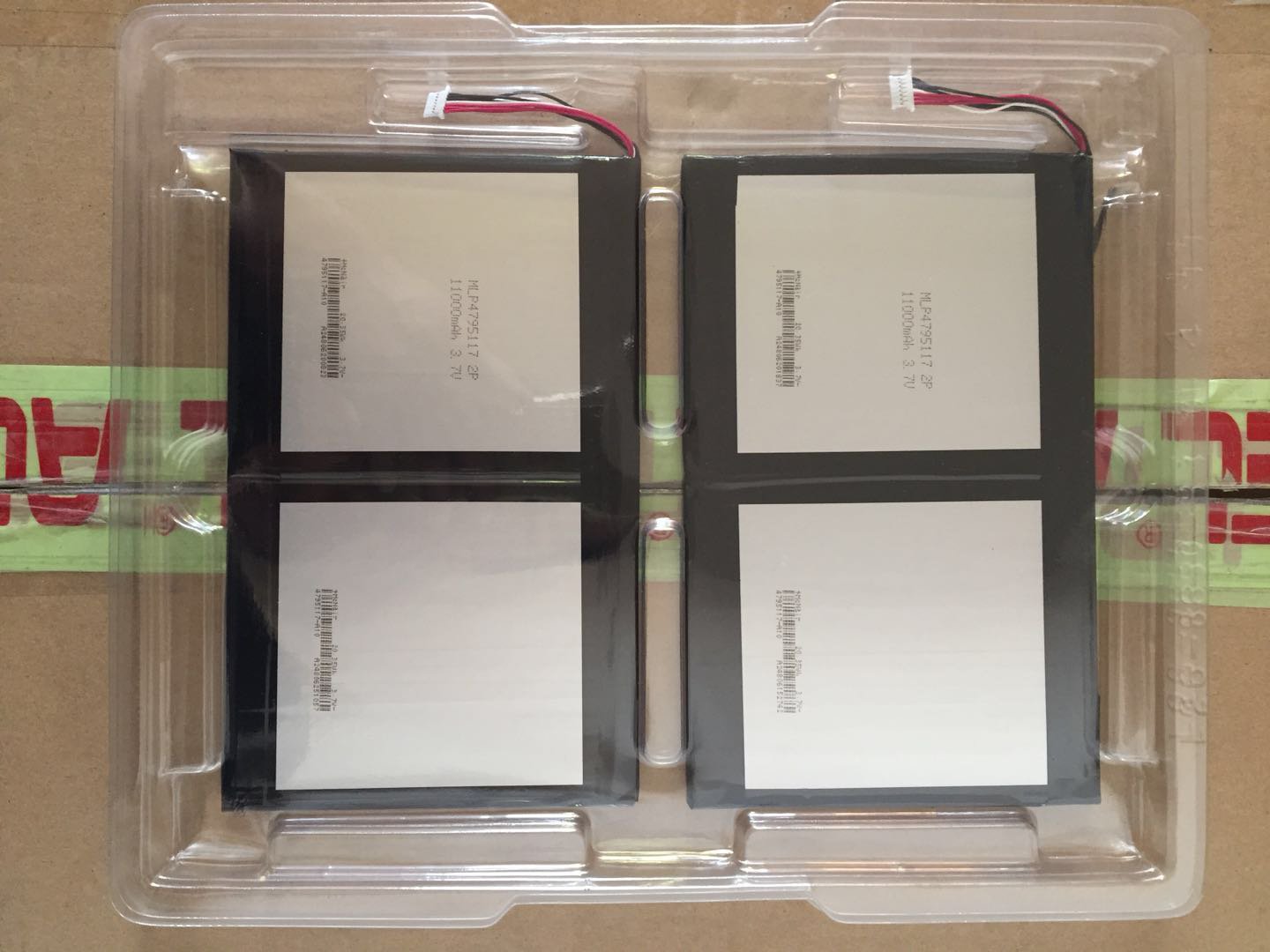 Autel MaxiSys MS908 MS908P Pro Original Battery MLP4795117 2P 11000mAh 3.7V