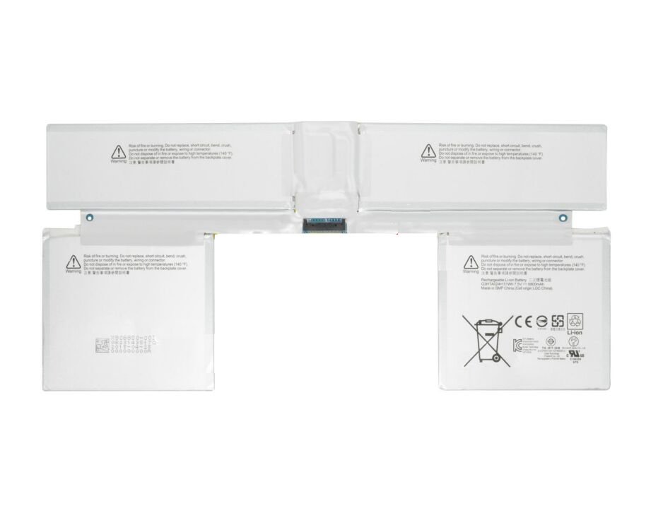 New Net Batteries – Batteria Sostitutiva Per Microsoft Surface Book 2 (1835), 11.36V – 5042 MAh – 57.3 Wh, 6 Celle Li-Ion, Certificata CE
