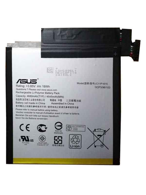 C11P1615 Battery For Asus ZenPad Z8S P00J ZT582KL