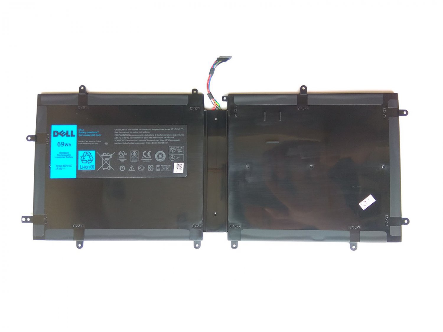 4DV4C Battery Dell Replacement For 063FK6 D10H3 Fit XPS 1810 1820 Tablet