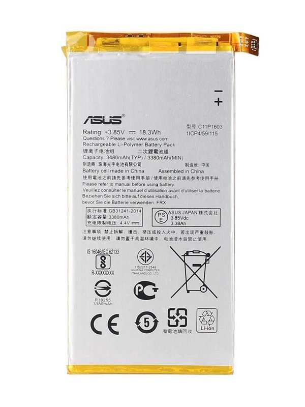 C11P1603 Battery For Asus ZenFone 3 Deluxe ZS550KL Z01FD 3.85V 18.3Wh