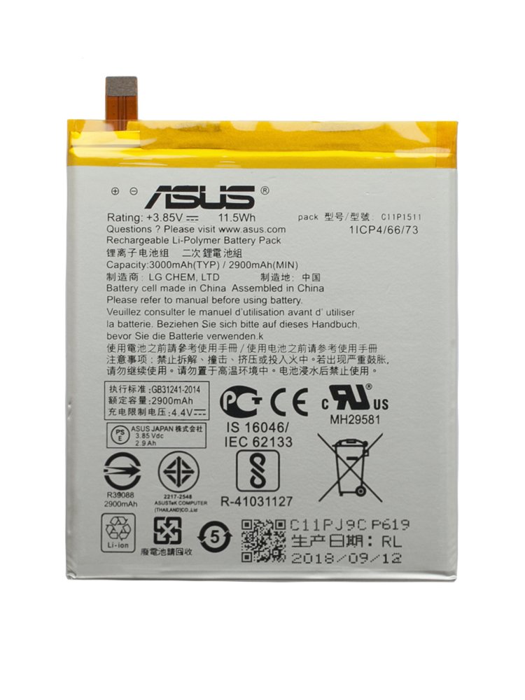 C11P1511 Battery 0B200-02000500 For Asus Zenfone3 ZE552KL Z012DA Z012DE