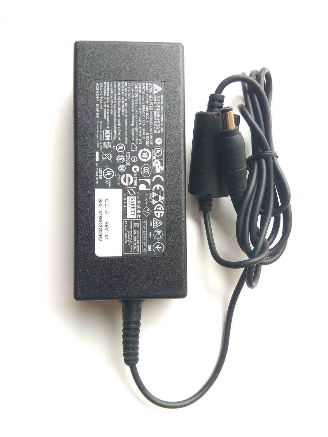 Liteon PA-1041-71TP-LF 12V 3.33A 40W AC Adapter Replacement