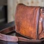 NEW Genuine Leather Messenger Satchel Laptop Crossbody Shoulder Bag Men Brown