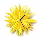 Haystack - organic wall clock made of wood