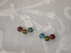 Mardi Gras Earrings
