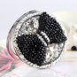 Black Bow Compact Mirror