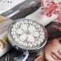 White Daisy Compact Mirror