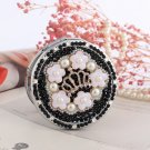 Black-White Crown Beauty Mirror