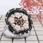 Black-White Crown Beauty Mirror