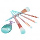 Cotton Candy Unicorn Makeup Brushes Set