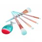 Cotton Candy Unicorn Makeup Brushes Set