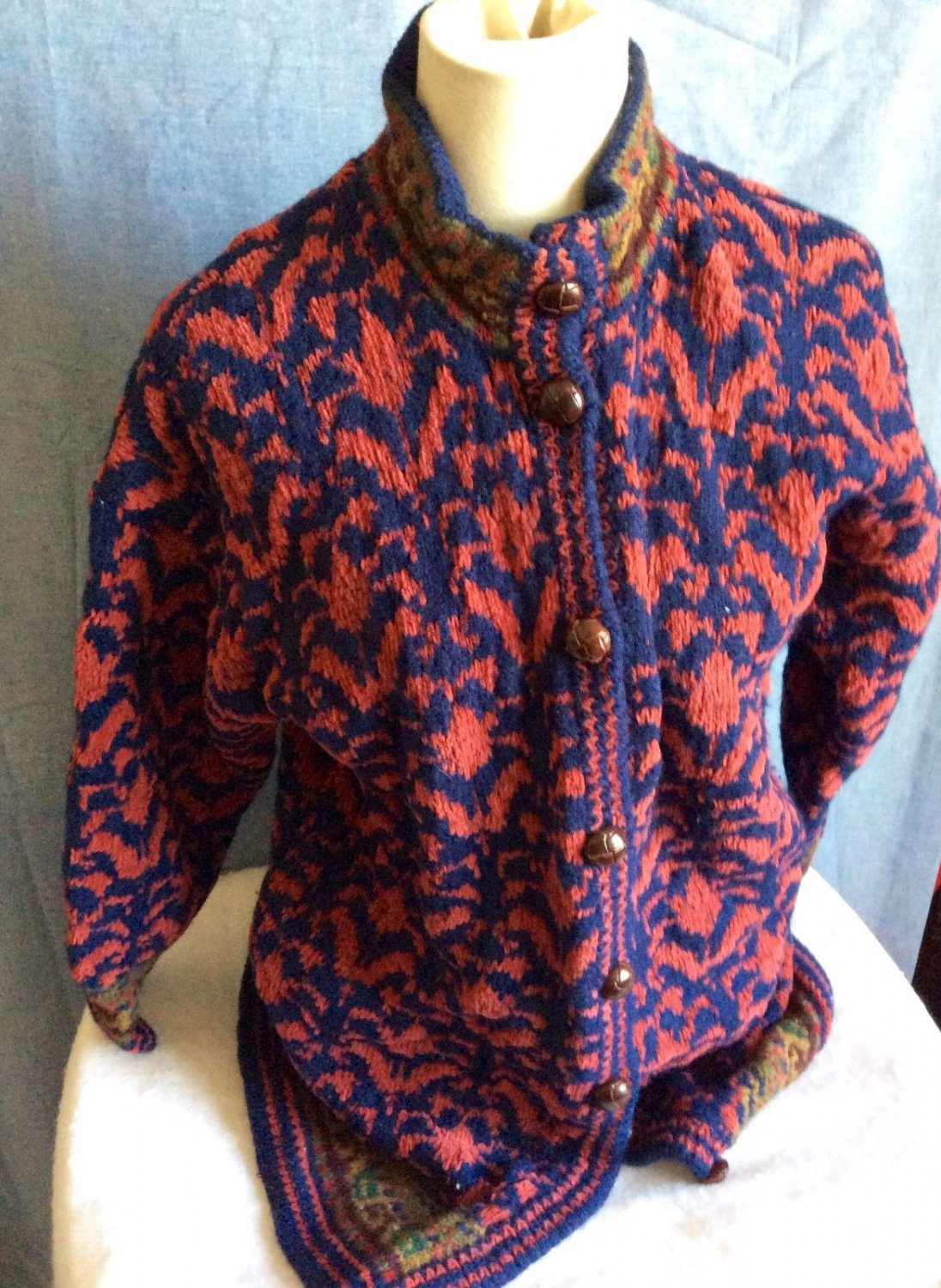 retro ethnic sweater