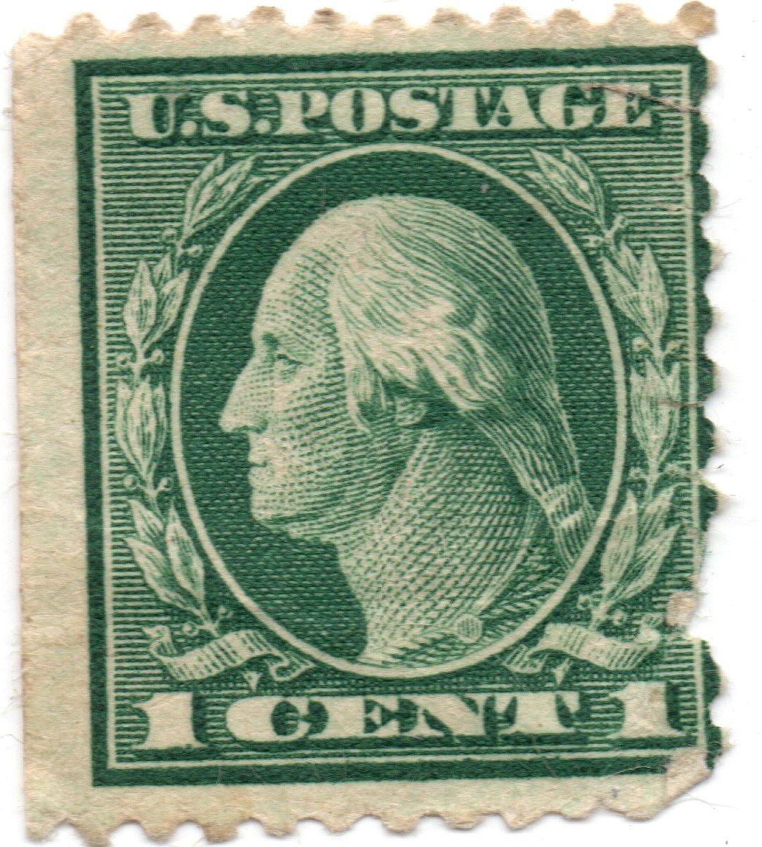 1 cent george washington stamp otter x4