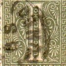 Italian Offies Obroad 1874 1c
