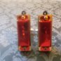 CL003 Metallic Red Mini Harmonica Cuff Links Halloween Wedding Party Favor Gift