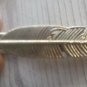 T571 Silver Feather Tie Clip Bar Pin Nature Tree of Life Wedding Gift Favor *30