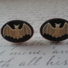 CL017 Bat Cameo Cufflinks Cuff Links Halloween Gothic Steampunk Novelty Gift ++