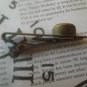 T021 Antique Bronze Nightmare Before Christmas Jack Skellington Tie Clip Bar Pin