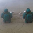 CL519 Cute Turquoise Turtle Cufflinks Cuff Links Christmas Wedding Party Favor