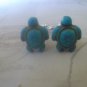 CL519 Cute Turquoise Turtle Cufflinks Cuff Links Christmas Wedding Party Favor
