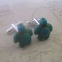 CL519 Cute Turquoise Turtle Cufflinks Cuff Links Christmas Wedding Party Favor