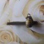 T042 Antique Bronze Grenade Tie Bar Clip Pin Military Marine Army War Novelty