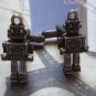 CL009 Antique Bronze Robot Cuff Links Cufflinks Steampunk Altered Art ++