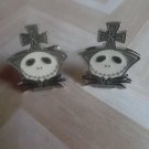 CL019 Nightmare Before Christmas Jack Skellington Cufflinks Gothic Horror ++