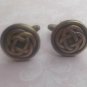 CL078 Antique Bronze Celtic Knot Cuff links Irish Steampunk Religious Halloween