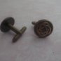 CL078 Antique Bronze Celtic Knot Cuff links Irish Steampunk Religious Halloween