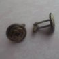 CL078 Antique Bronze Celtic Knot Cuff links Irish Steampunk Religious Halloween