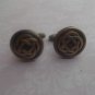CL078 Antique Bronze Celtic Knot Cuff links Irish Steampunk Religious Halloween
