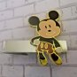 T609 Disney Micky Mouse Silver Tie Clip Bar Pin Gift for Him Christmas Birthday