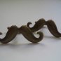 CL010 Steampunk Victorian Gothic Chic Cute Antique Bronze Mustache Cufflinks #30