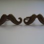 CL010 Steampunk Victorian Gothic Chic Cute Antique Bronze Mustache Cufflinks #30