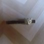T809 Antique Silver Cat Tie Clip Bar Pin Tie Tack Steampunk Gothic Novelty Gift
