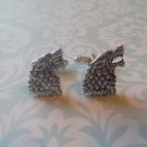 CL039 Wolf Cufflinks Game of Thrones Dier Wolves House of Stark Cuff Links