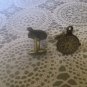 CL083 Antique Bronze Clock Face Cuff Links Alice in Wonderland Rabbit Watch Gift