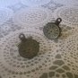 CL083 Antique Bronze Clock Face Cuff Links Alice in Wonderland Rabbit Watch Gift