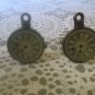 CL083 Antique Bronze Clock Face Cuff Links Alice in Wonderland Rabbit Watch Gift
