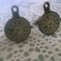 CL083 Antique Bronze Clock Face Cuff Links Alice in Wonderland Rabbit Watch Gift