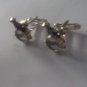 CL027 Antique Silver Drum Cufflinks Music Player Drummer Halloween Party Favor