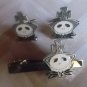 T808 Nightmare Before Christmas Jack Skellington Tie Clip Bar Halloween Gift