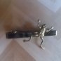 T812 Antique Silver Frog Tie Clip Bar Pin Steampounk Funny Novelty Rare Gifts