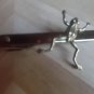 T812 Antique Silver Frog Tie Clip Bar Pin Steampounk Funny Novelty Rare Gifts