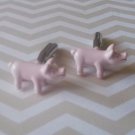 CL001 Lovely Pig Piggy Cufflinks Funky Funny Father's Day Gift for Him Novelty *