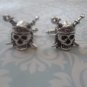 CL999 Silver Pirates Cuff links Cufflinks Pirates of Caribbean Captain Jack ++